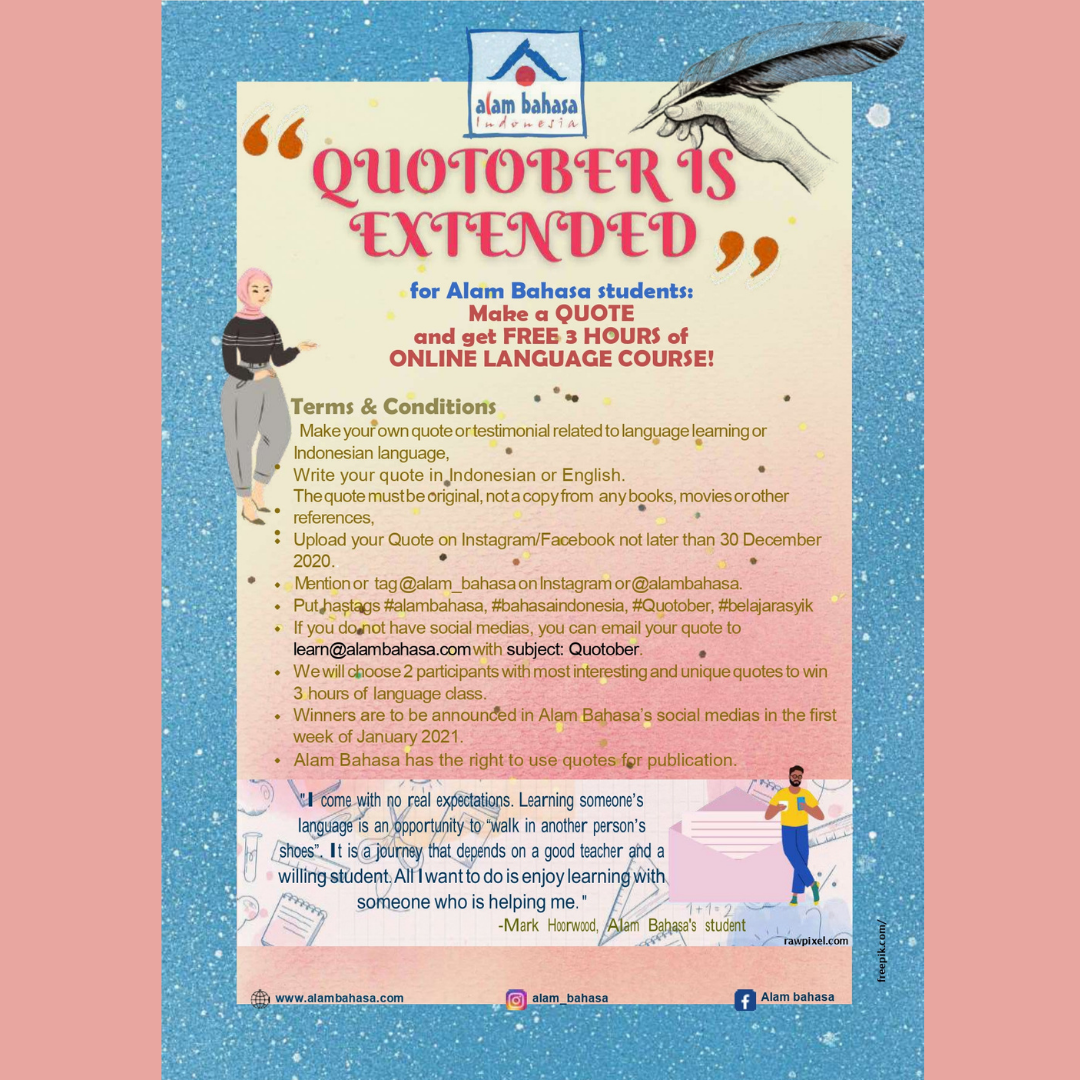 QUOTOBER IS EXTENDED